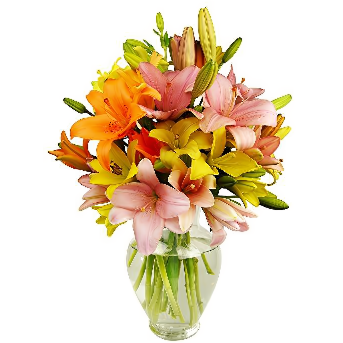 Manhattan Flower Delivery - Assorted Lily Bouquet - Occasions &gt; Anniversary