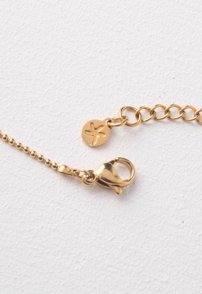 Manhattan Flower Delivery - Starfish Project&#39;s Gift of Love Gold Heart Necklace