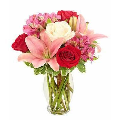 Manhattan Flower Delivery - Pretty In Pink Bouquet - Occasions &gt; Monthly Specials