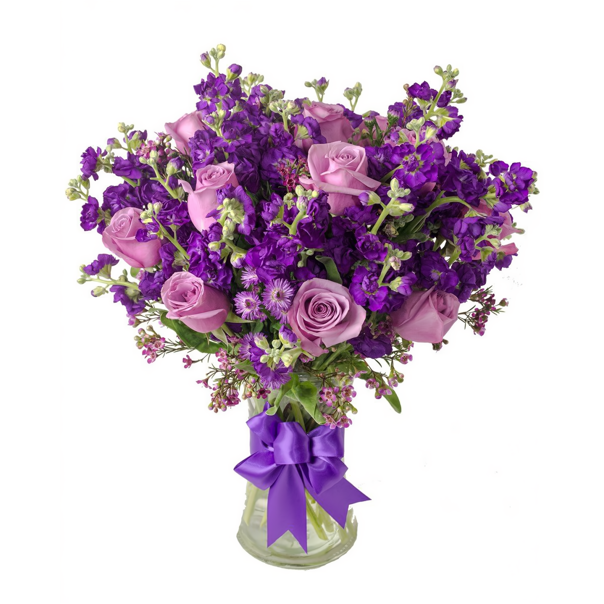 Manhattan Flower Delivery - Purple Shades - Birthdays