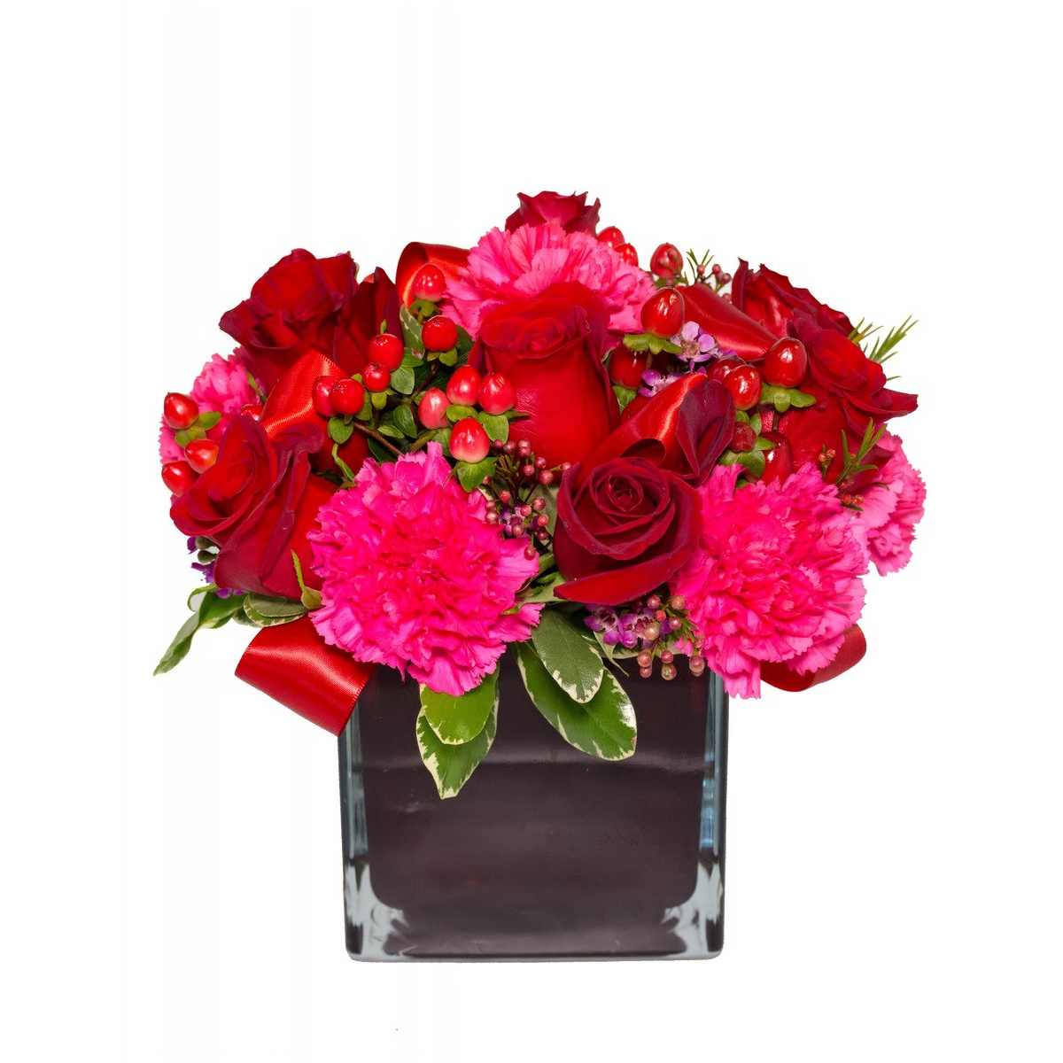 Manhattan Flower Delivery - All Wrapped Up - Red - Birthdays