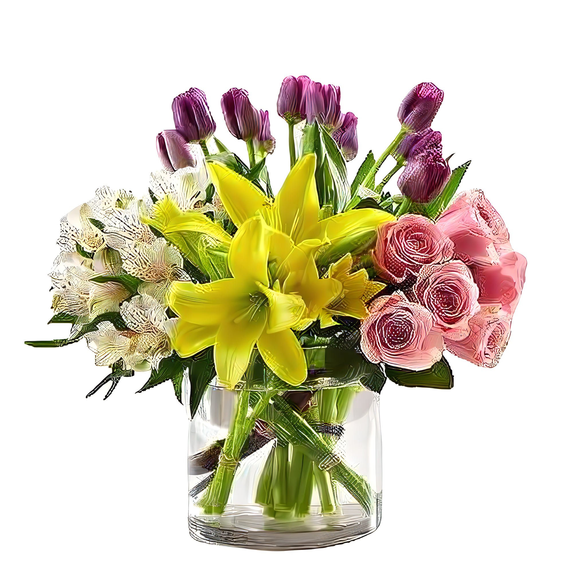 Manhattan Flower Delivery - Modern Floral Mix - Everyday Collection