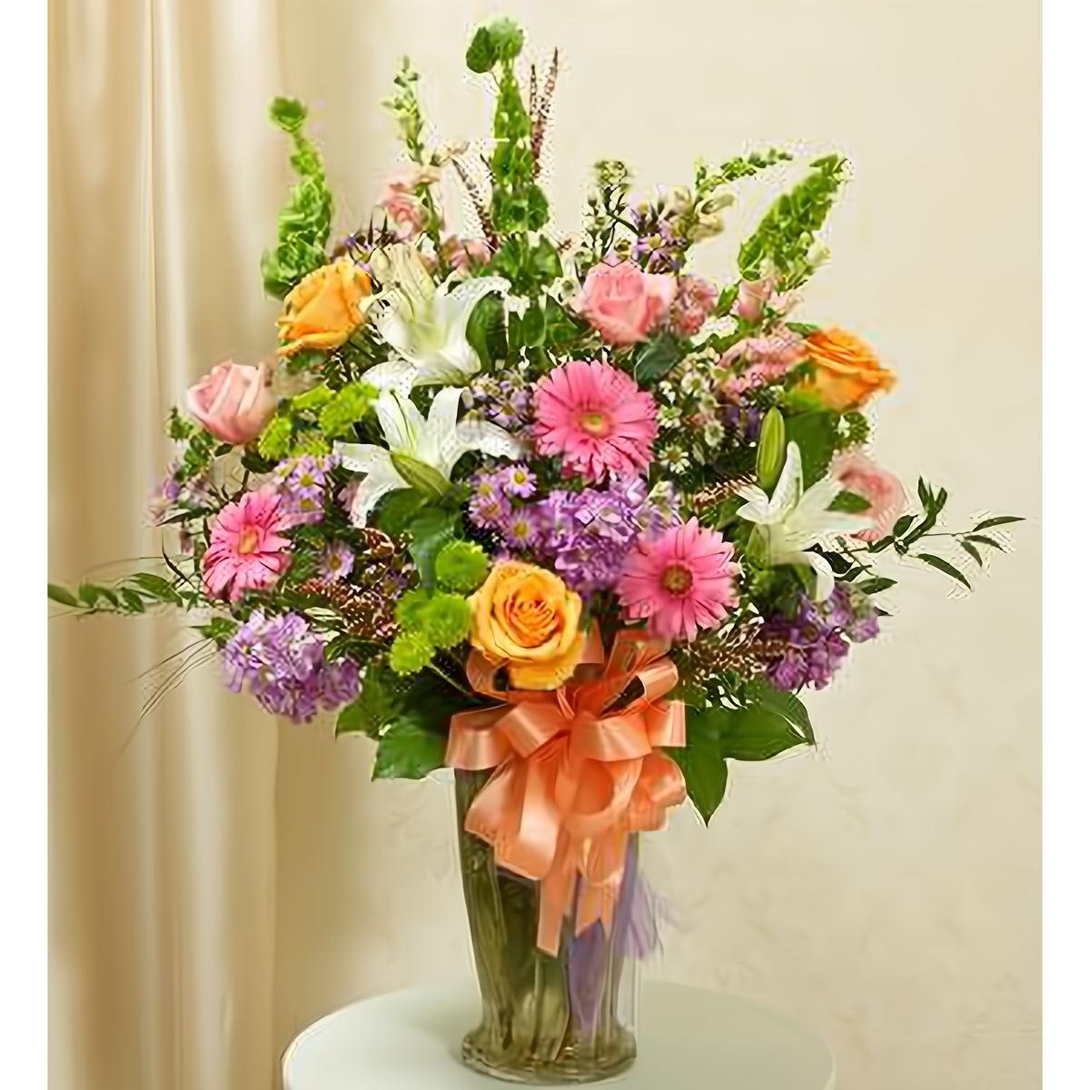 Manhattan Flower Delivery - Beautiful Blessings Vase Arrangement - Pastel - Funeral &gt; For the Service