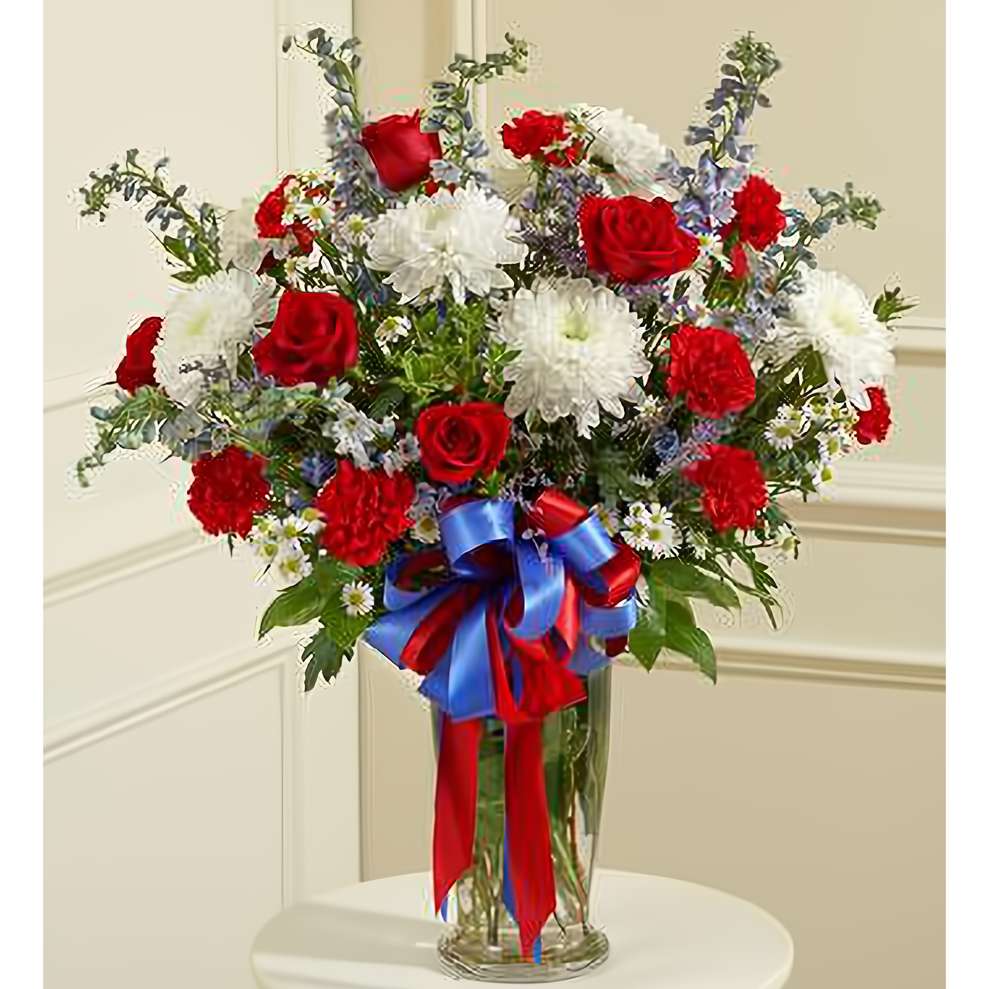 Manhattan Flower Delivery - Beautiful Blessings Vase Arrangement - Funeral > For the Service