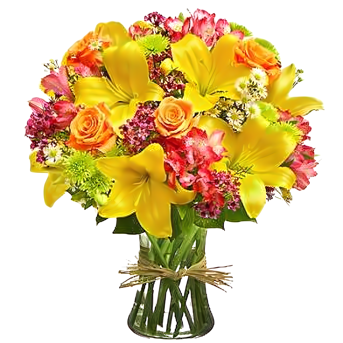 Manhattan Flower Delivery - Vase Arrangement for Sympathy - Funeral &gt; For the Service