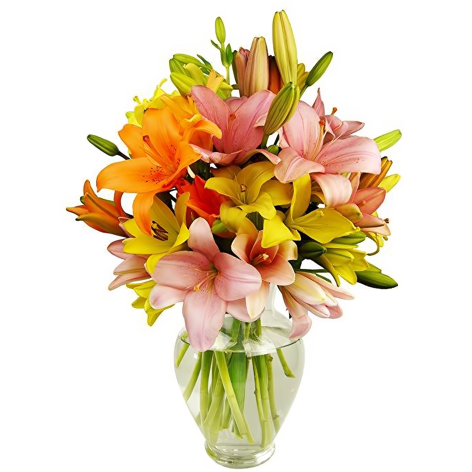 Manhattan Flower Delivery - Assorted Lily Bouquet - Occasions > Anniversary