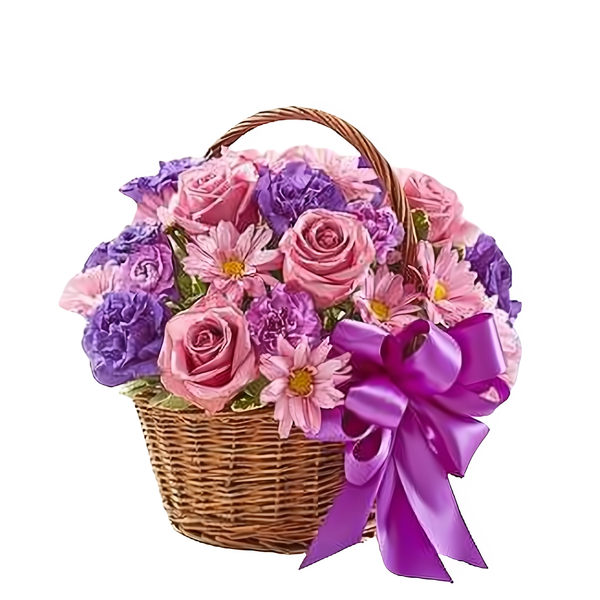 Manhattan Flower Delivery - Basket of Blooms - Seasonal > Mother's Day - 5/9